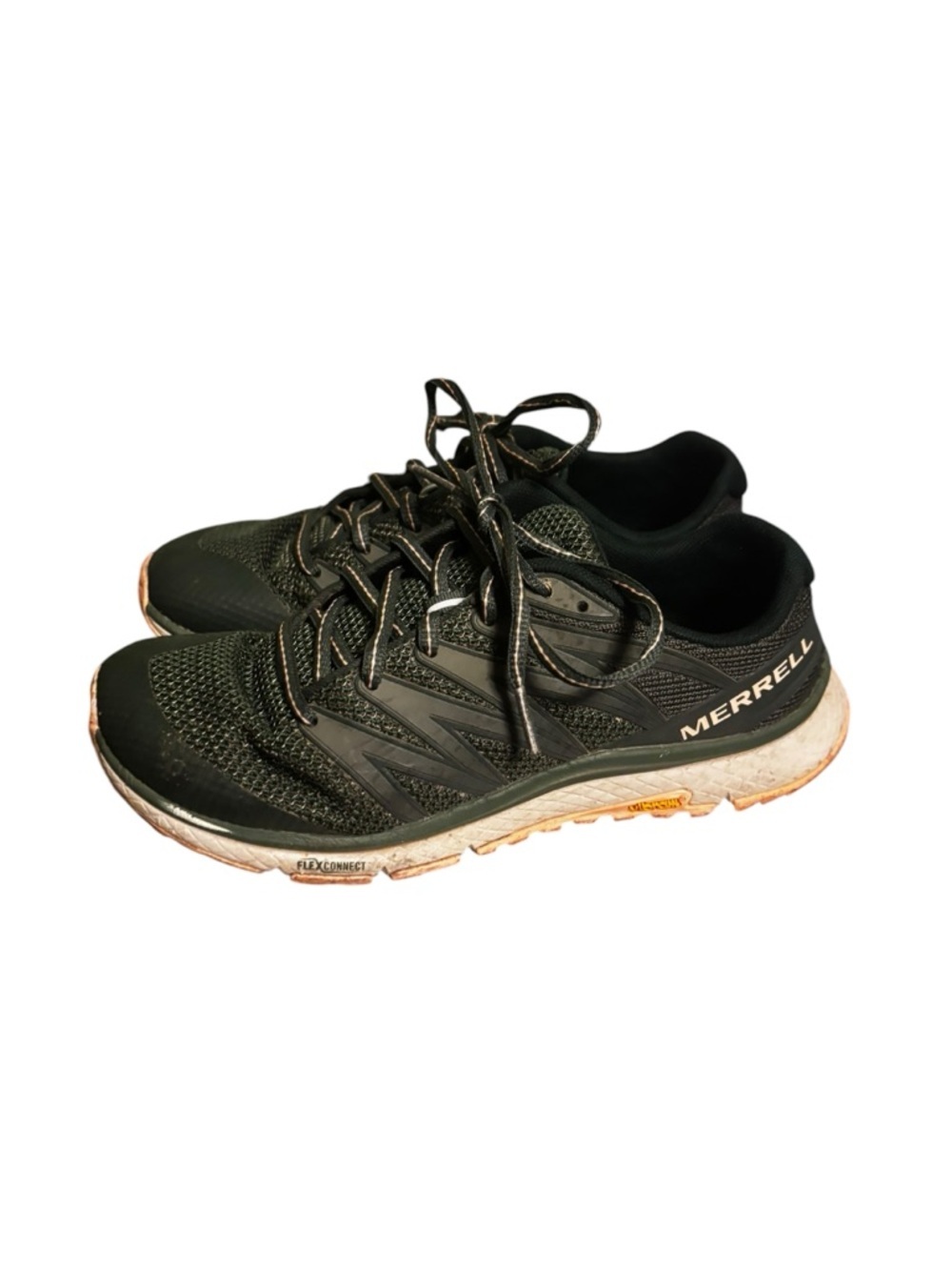 Womens Merrell Bare Access XTR Dragonfly Green Trail Shoes Size 7 - Picture 3 of 7